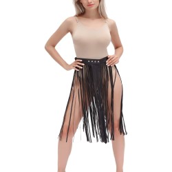 fringe tassel skirt