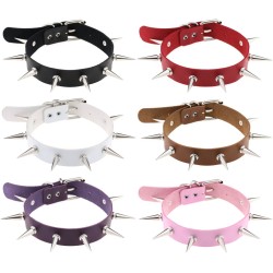 spikes punk neck collar