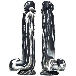 ink silicone huge realistic dildo 10 2 inch