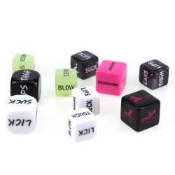 10 pcs set funny sex dice